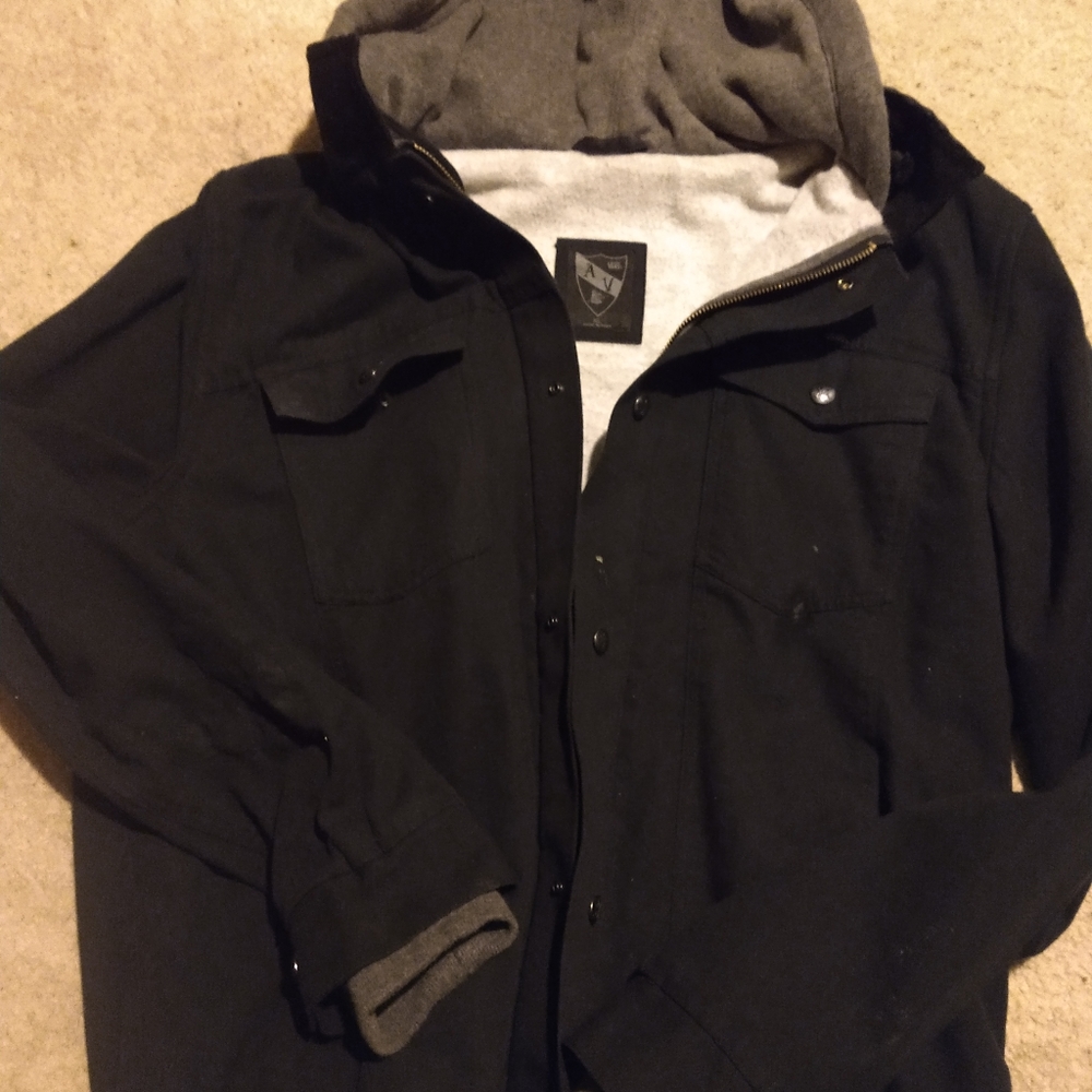Vans jacket zip up hoodie new and unwashed